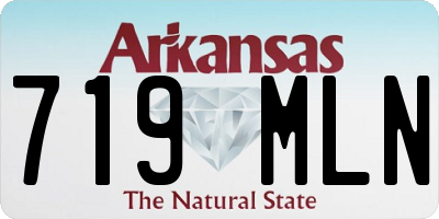 AR license plate 719MLN