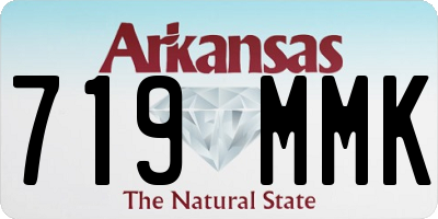 AR license plate 719MMK