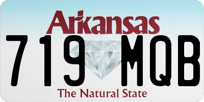 AR license plate 719MQB