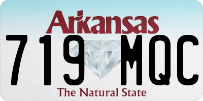 AR license plate 719MQC