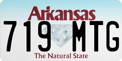 AR license plate 719MTG