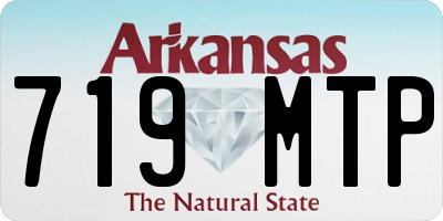 AR license plate 719MTP