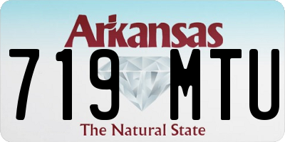 AR license plate 719MTU
