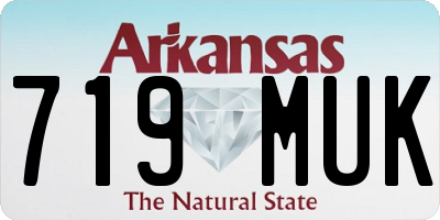 AR license plate 719MUK