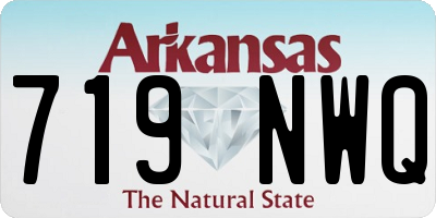 AR license plate 719NWQ