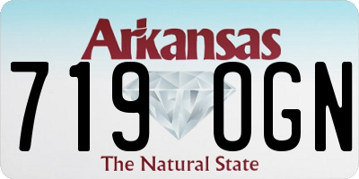 AR license plate 719OGN
