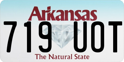 AR license plate 719UOT