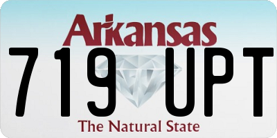 AR license plate 719UPT