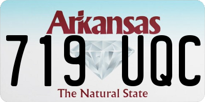 AR license plate 719UQC