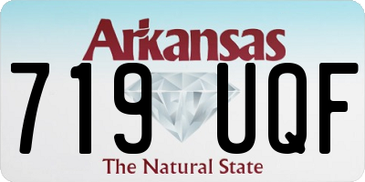 AR license plate 719UQF