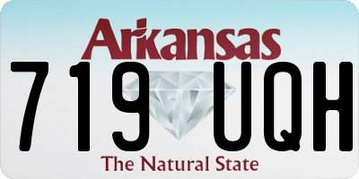 AR license plate 719UQH