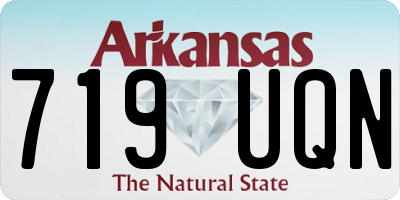 AR license plate 719UQN