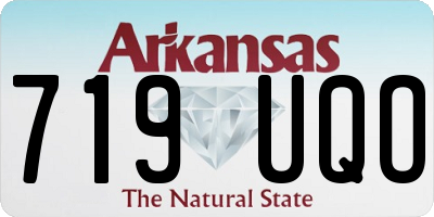 AR license plate 719UQO