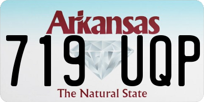 AR license plate 719UQP