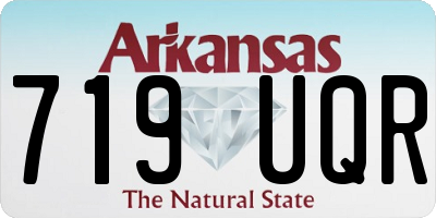 AR license plate 719UQR