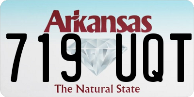 AR license plate 719UQT