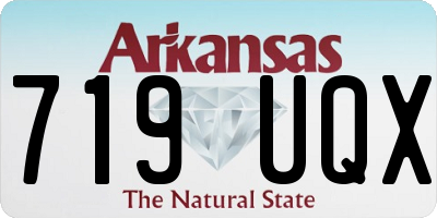 AR license plate 719UQX