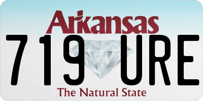 AR license plate 719URE