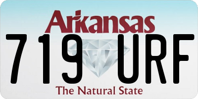 AR license plate 719URF