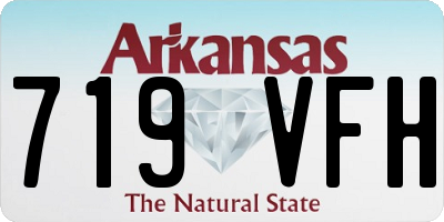 AR license plate 719VFH