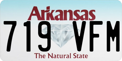 AR license plate 719VFM