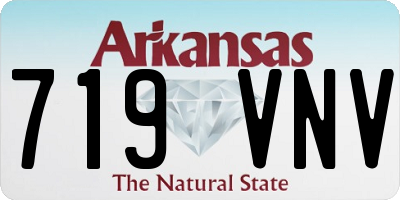 AR license plate 719VNV
