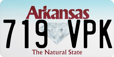AR license plate 719VPK