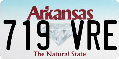 AR license plate 719VRE