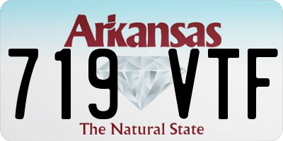 AR license plate 719VTF