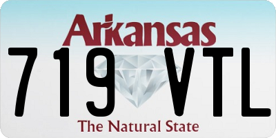 AR license plate 719VTL