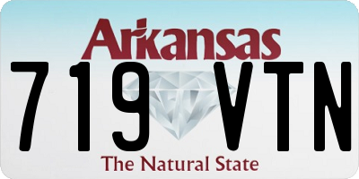 AR license plate 719VTN