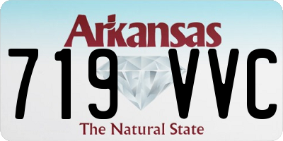AR license plate 719VVC