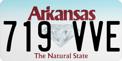 AR license plate 719VVE