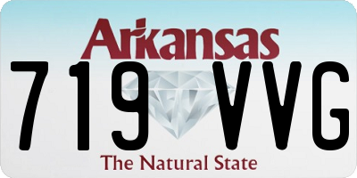 AR license plate 719VVG