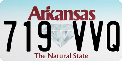 AR license plate 719VVQ
