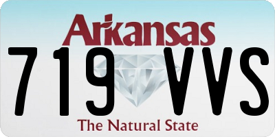 AR license plate 719VVS