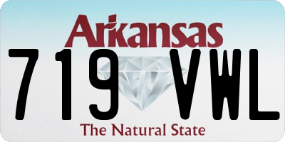 AR license plate 719VWL