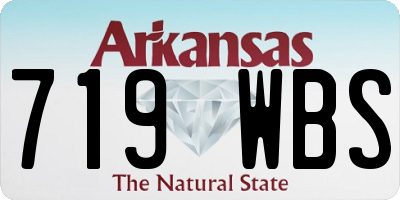 AR license plate 719WBS