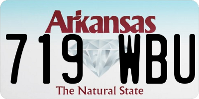AR license plate 719WBU