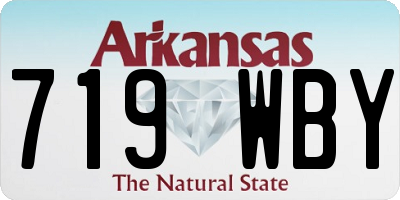 AR license plate 719WBY