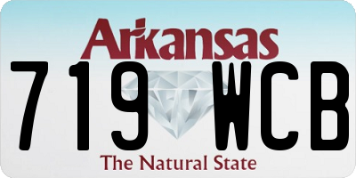 AR license plate 719WCB