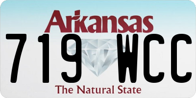 AR license plate 719WCC