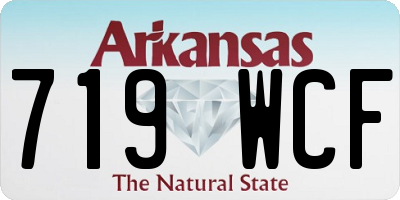 AR license plate 719WCF