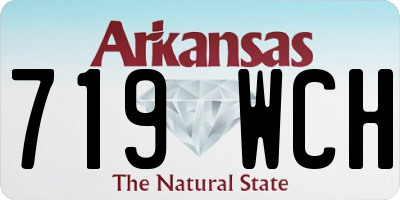 AR license plate 719WCH