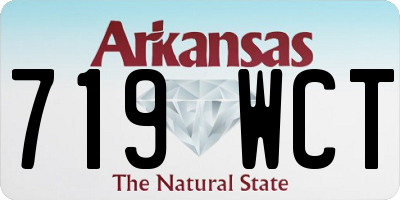 AR license plate 719WCT