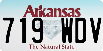 AR license plate 719WDV