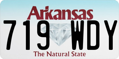 AR license plate 719WDY