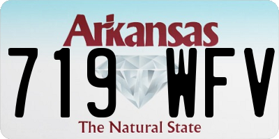 AR license plate 719WFV