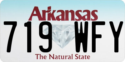 AR license plate 719WFY