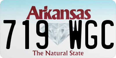 AR license plate 719WGC